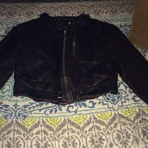 Leather jacket